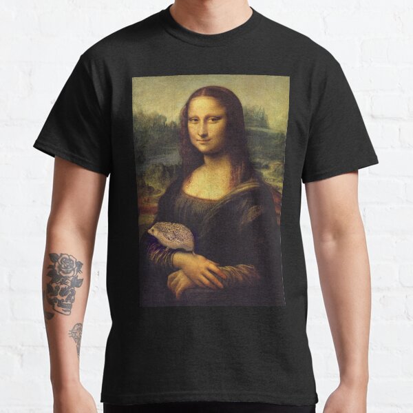 Mona Lisa Hedgehog Classic T-Shirt