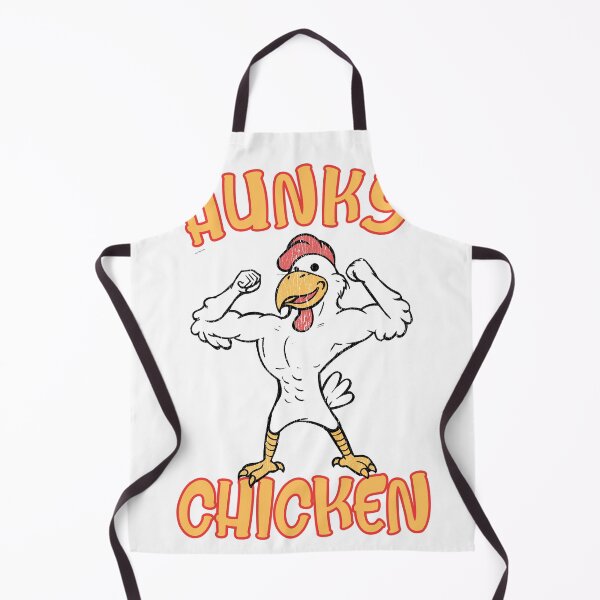 Item preview, Hunky Chicken Muscles Fitness Workout Gym Nerd designed and sold by KatesFunnyArt.
