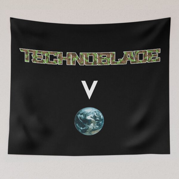Item preview, Technoblade above the world - Minecraft designed and sold by 2Girls1Shirt.