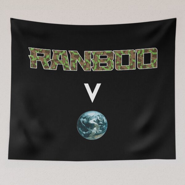 Item preview, Ranboo above the world - Minecraft designed and sold by 2Girls1Shirt.