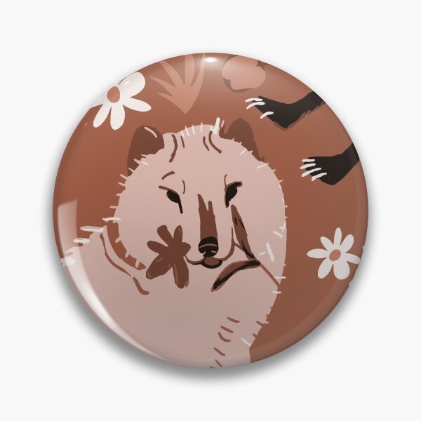 Item preview, Arctic Fox vector art warm brown designed and sold by EskTuulispaa.