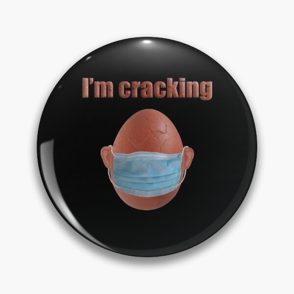 Item preview, I'm cracking, easter egg wwaring mask and breaking down designed and sold by MimmyG.
