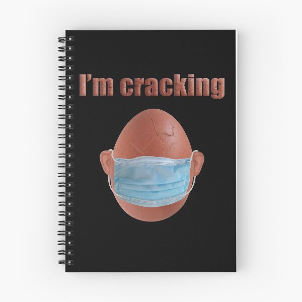Item preview, I'm cracking, easter egg wwaring mask and breaking down designed and sold by MimmyG.