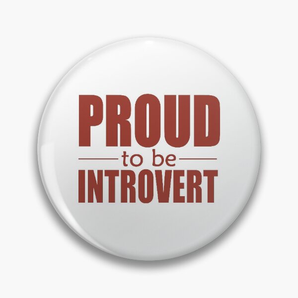 Item preview, Proud to be Introvert designed and sold by Junasaji.