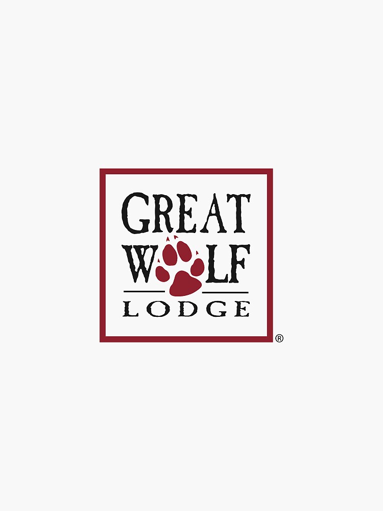 "Great Wolf Lodge Logo" Sticker for Sale by awatterson Redbubble