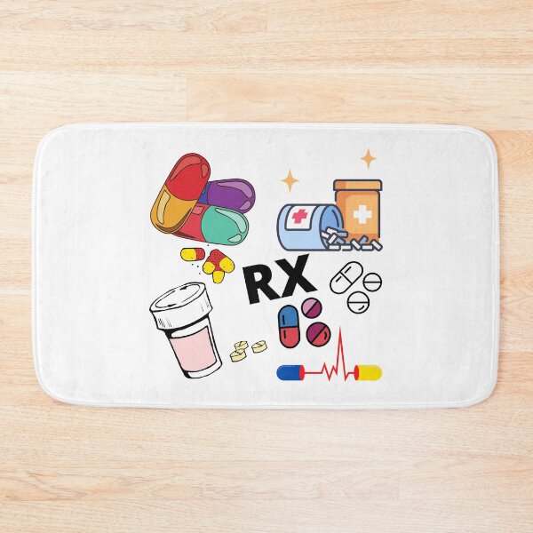 Item preview, Pharmacy Pattern Pills RX designed and sold by Designs24U.