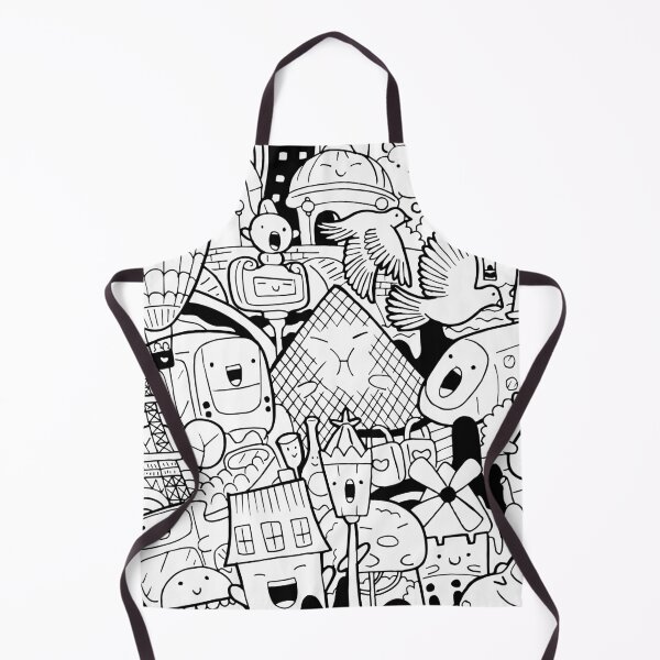 Item preview, Addicted To Paris Travel Lover Paris Lover Frenchmen Colol Doodle Pattern Design designed and sold by micreations.