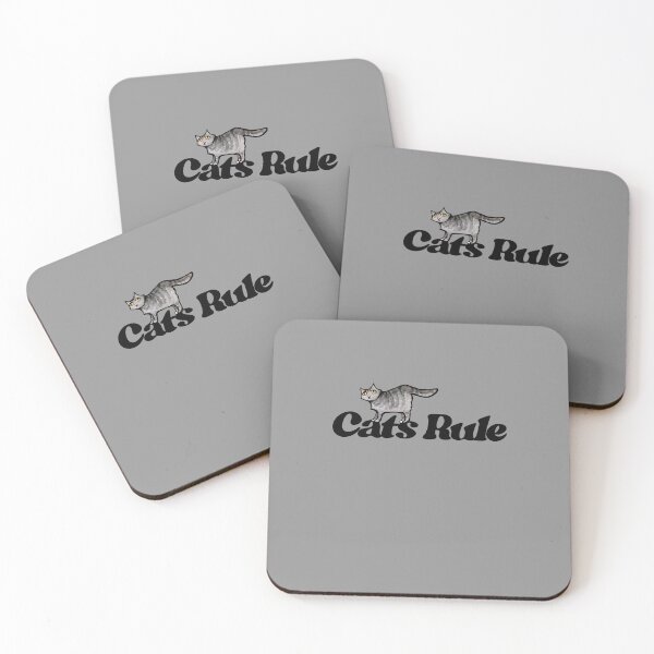 Item preview, Cats Rule designed and sold by FrictionMaxxing.
