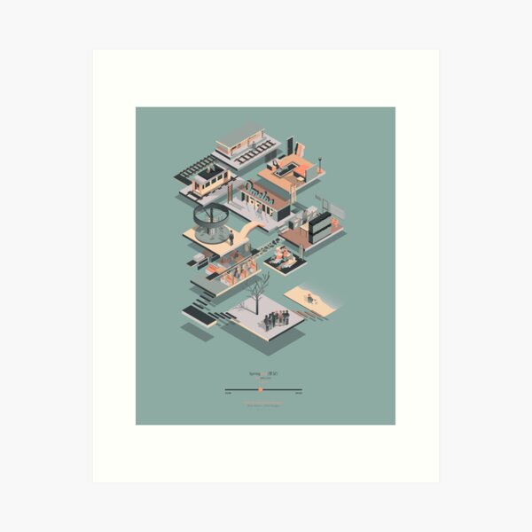 spring day Art Print