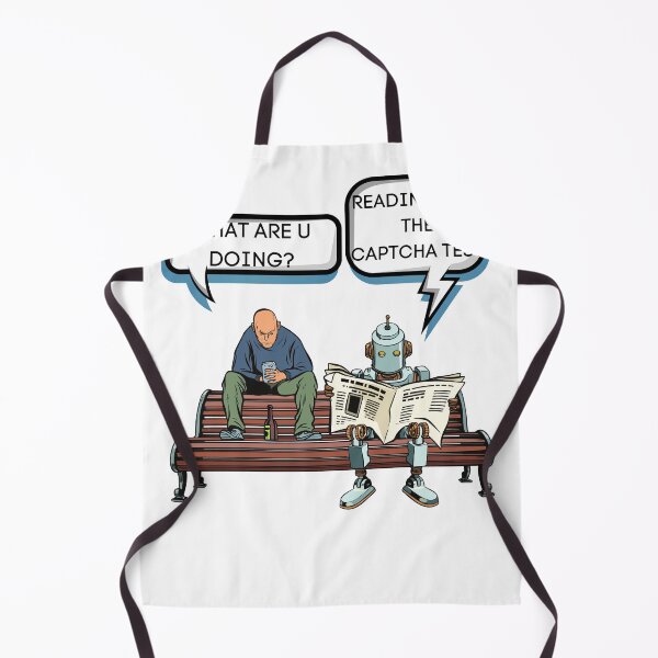 Item preview, Funny Sarcastic Robot - Captcha Test designed and sold by laiwole.
