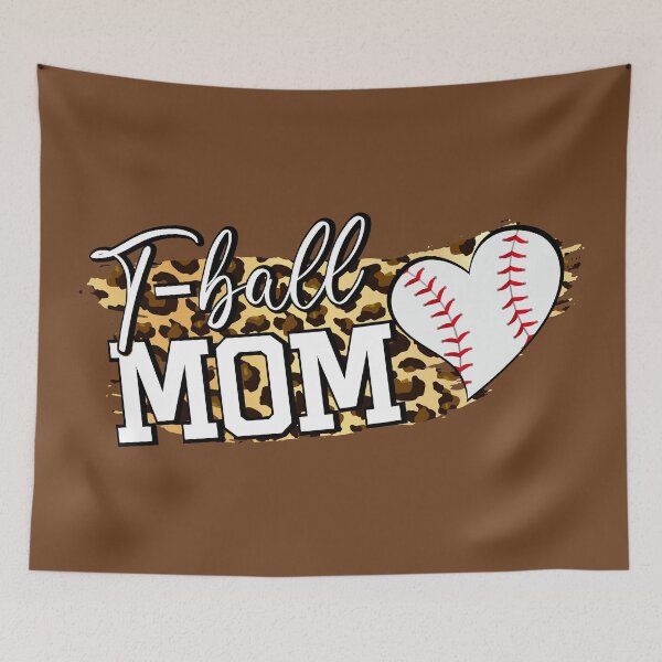 Item preview, Leopard Teeball Tball Mom Baseball Ball Mom Mother’s Day Gift  designed and sold by CreativaArt-.