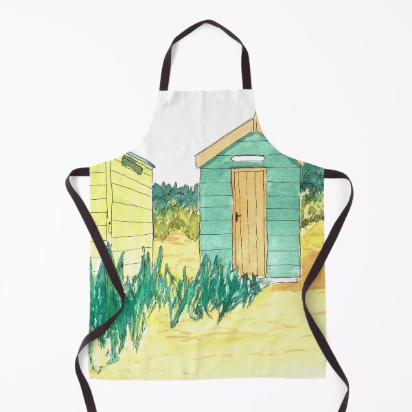 Item preview, Watercolour Beach Huts designed and sold by Ruth Rogers.