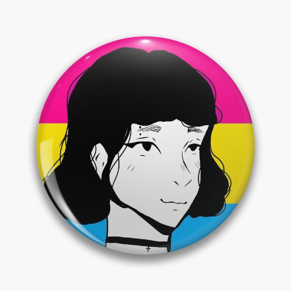 Item preview, pansexual indie girl designed and sold by Heelo L.