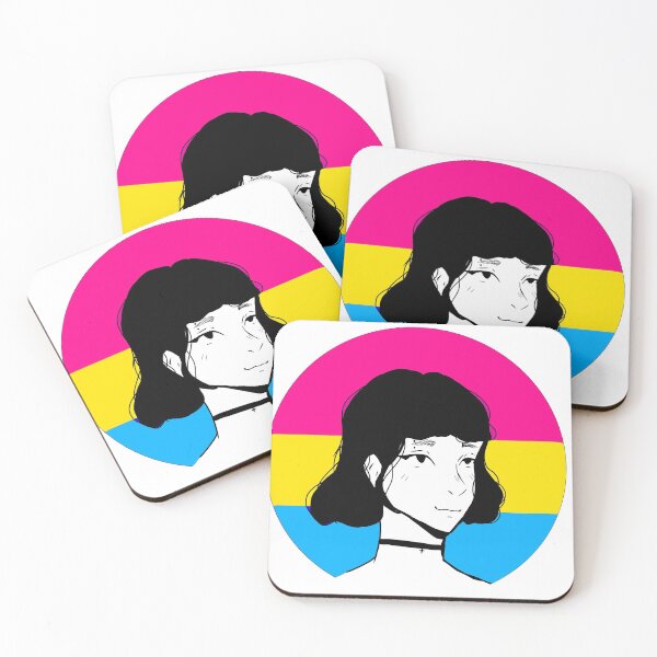 Item preview, pansexual indie girl designed and sold by Heelo L.