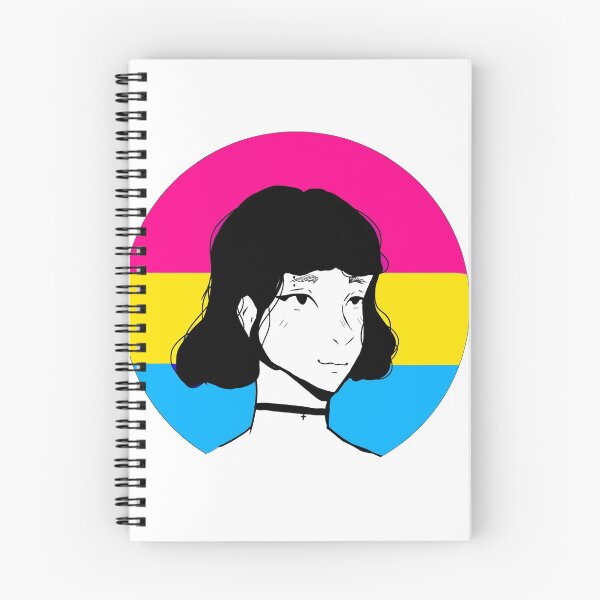 Item preview, pansexual indie girl designed and sold by Heelo L.