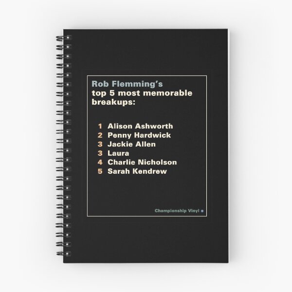 Item preview, top 5 breakups designed and sold by mildstorm.