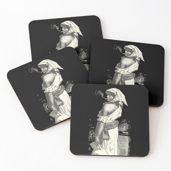 Item preview, Spanish woman, vintage drawing 1884. designed and sold by angelisart.
