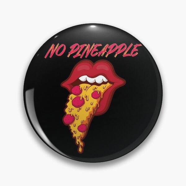 Item preview, No Pineapple On Pizza Funny Lips designed and sold by Drathaar.
