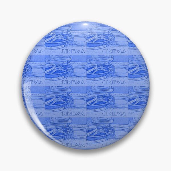Item preview, Blue Cinema Film Reel Pattern designed and sold by mrtraz.