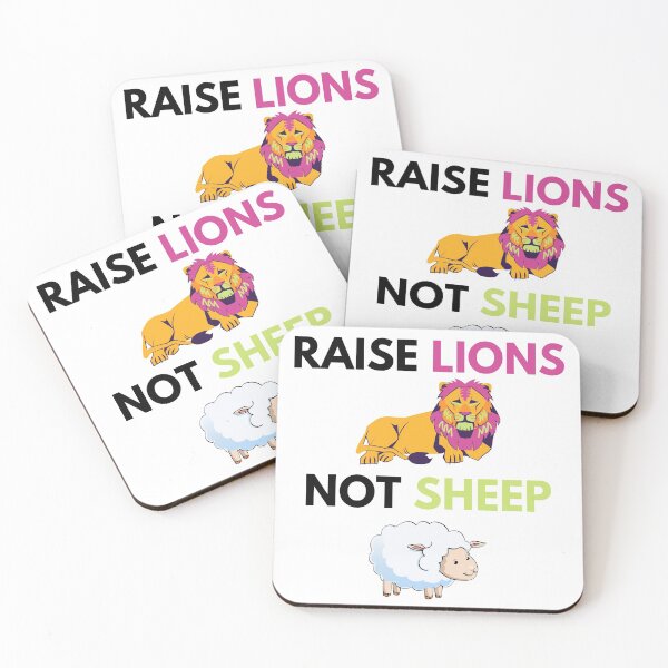 Item preview, raise lions not sheep designed and sold by Experience21.