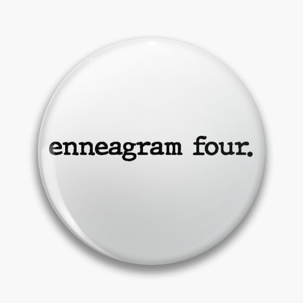 Item preview, Enneagram Four | Black Typewriter designed and sold by Sarahelena Barrios.