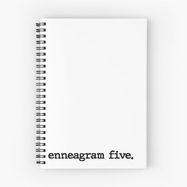 Item preview, Enneagram Five | Black Typewriter designed and sold by Sarahelena Barrios.