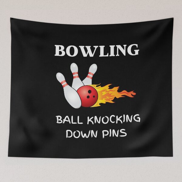 Item preview, Bowling ball knocking down pins designed and sold by Destine99.