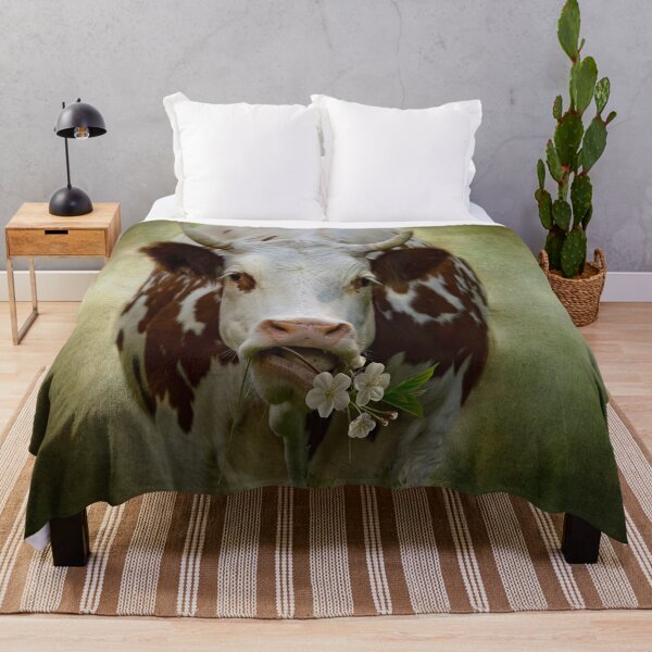 Item preview, The cow lady loves flowers designed and sold by ritadilalla.