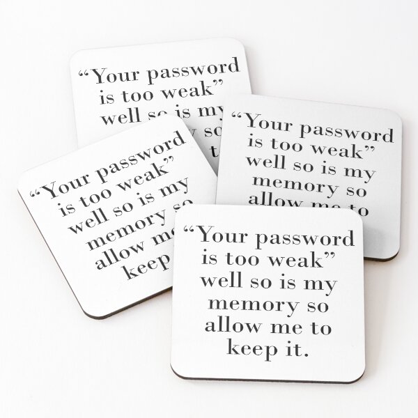 Item preview, password problems designed and sold by O-M-G.