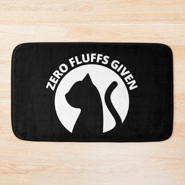 Item preview, Zero Fluffs Given Funny Cat designed and sold by teemenia.