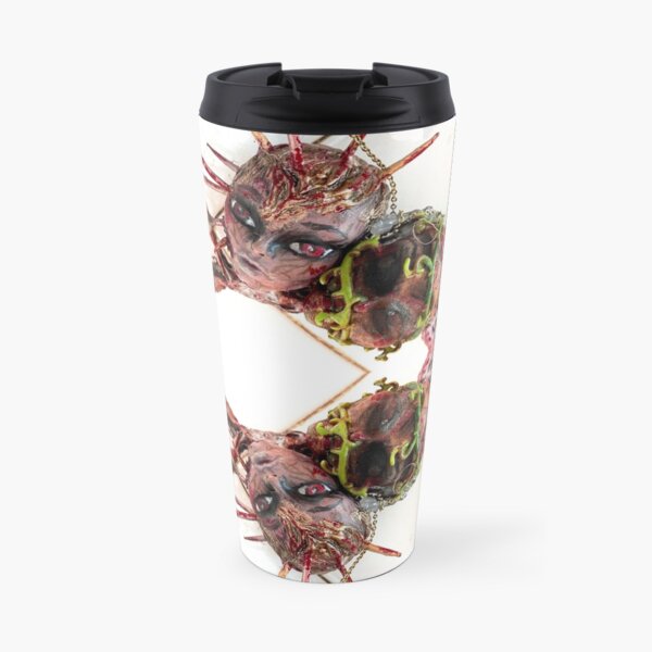Heads on a spike Travel Mug
