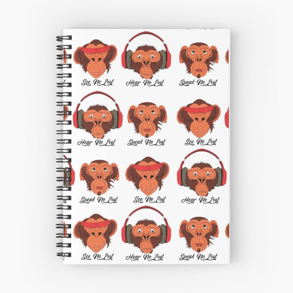 Item preview, See No, Hear No, Speak No Evil Monkeys designed and sold by CttSLtd.