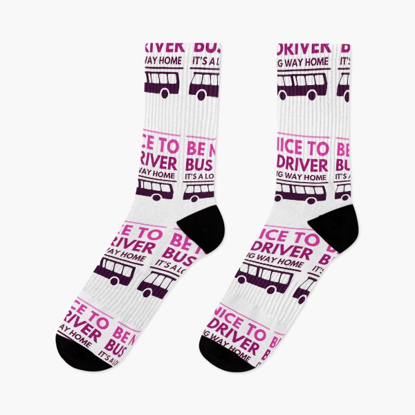 Item preview, Be nice to bus driver, it’s a long way home. Funny female  bus driver designed and sold by crikz.