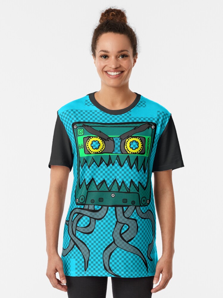 Alternate view of Crazy Cassette Graphic T-Shirt