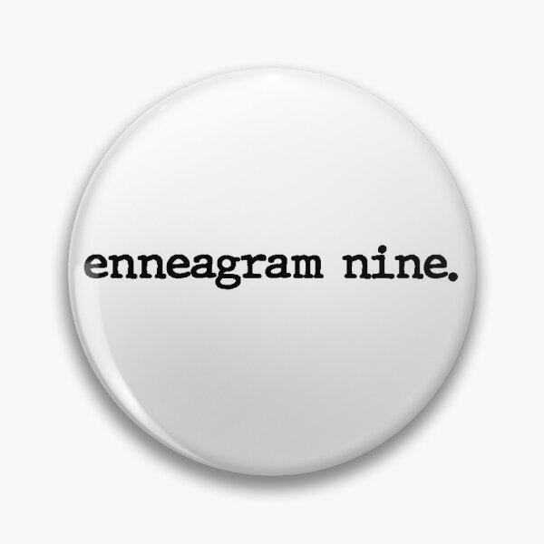 Item preview, Enneagram Nine | Black Typewriter designed and sold by Sarahelena Barrios.