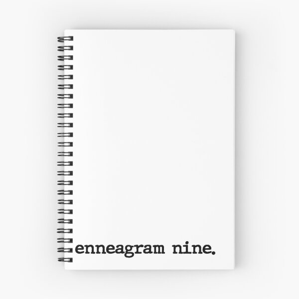 Item preview, Enneagram Nine | Black Typewriter designed and sold by Sarahelena Barrios.