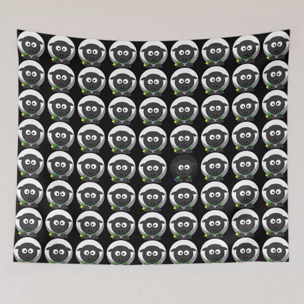 Artikelvorschau, Black Sheep Odd One Out entworfen und verkauft von MintGubbins.