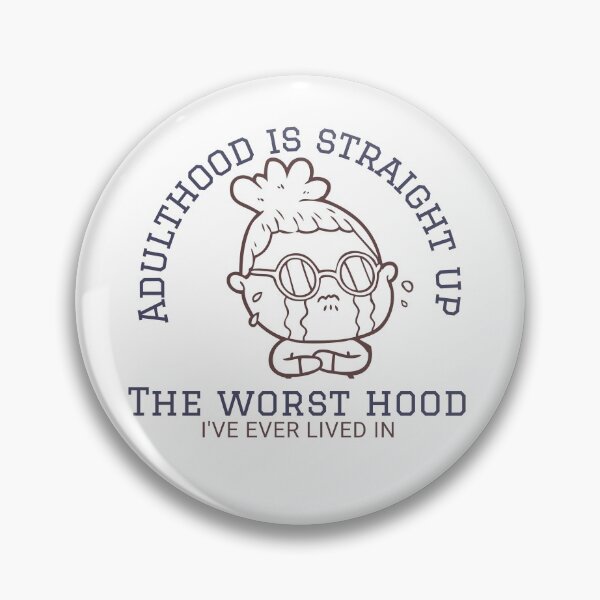 Item preview, Adulthood is Straight up the Worst hood designed and sold by KeleCo.