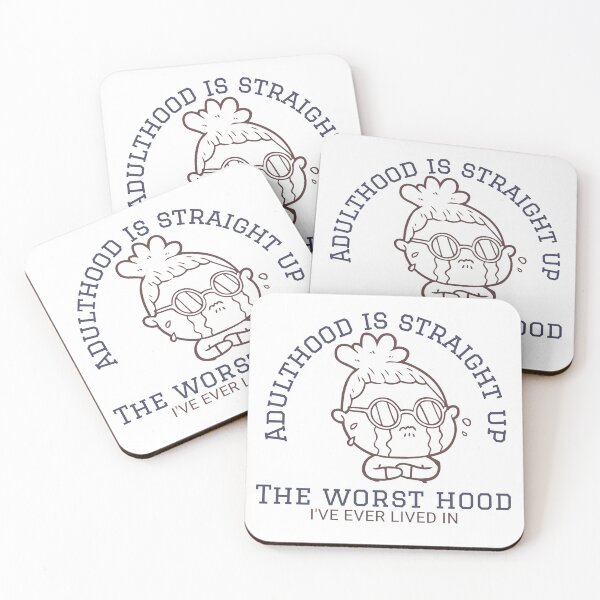 Item preview, Adulthood is Straight up the Worst hood designed and sold by KeleCo.