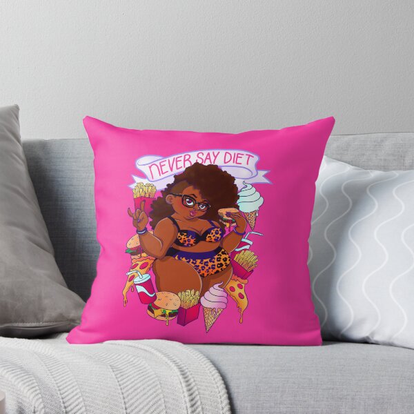 Item preview, Never Say Diet designed and sold by Kaylie Saurus Rex.