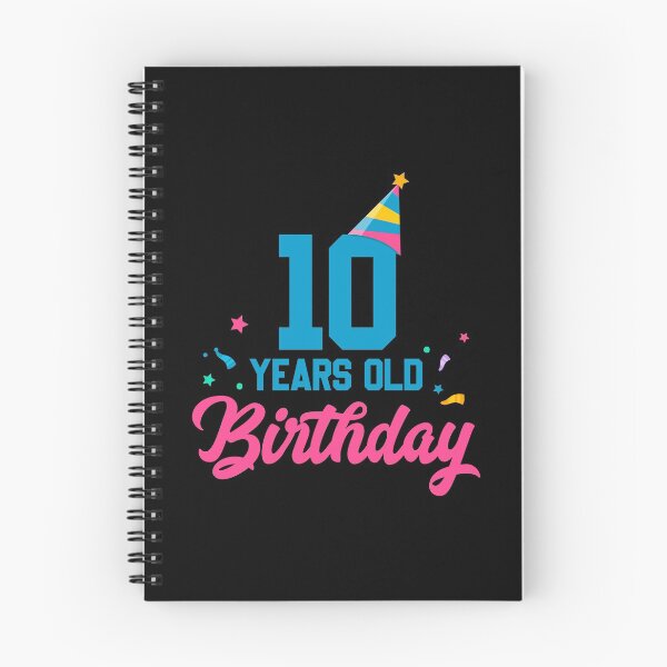 Item preview, 10 Years Old Birthday | Cute 10th Birthday Anniversary Party designed and sold by wackodesign.