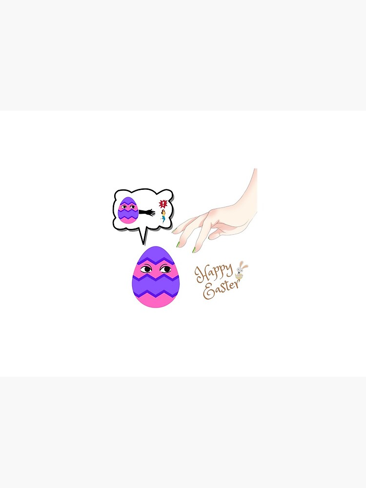 Happy easter - crazy egg and man by ceca95