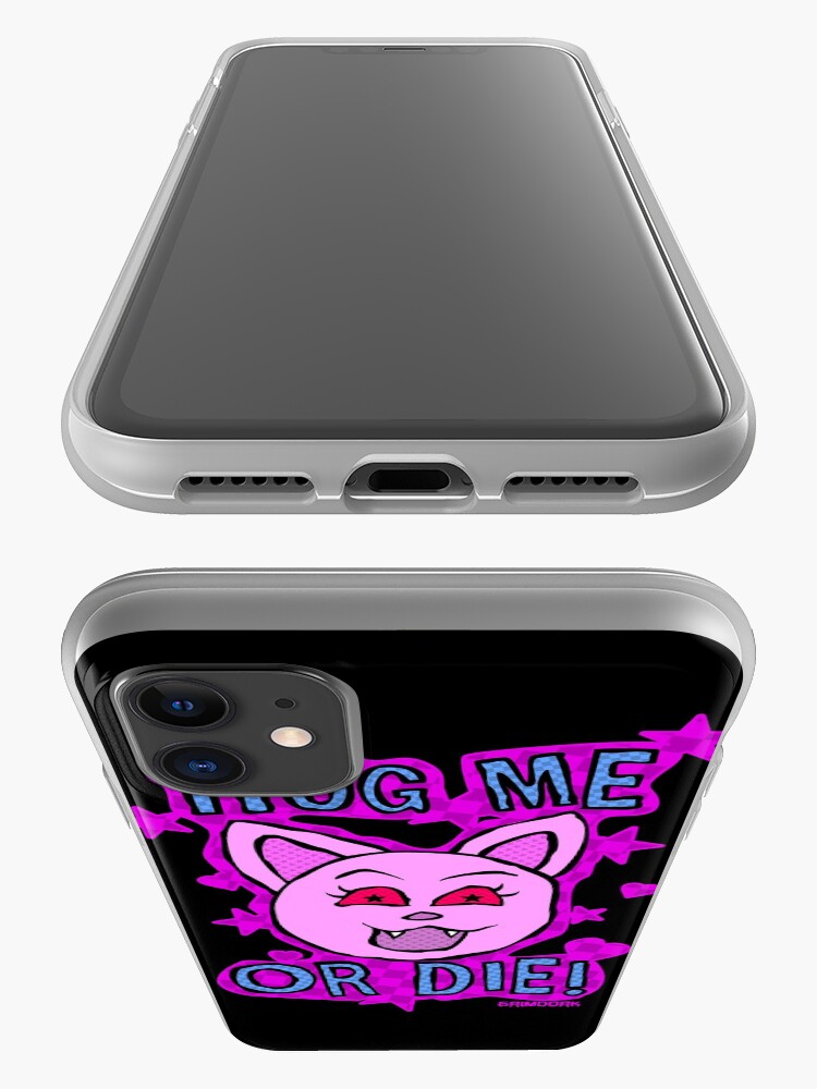 Alternate view of Hug Me Or Die iPhone Case & Cover