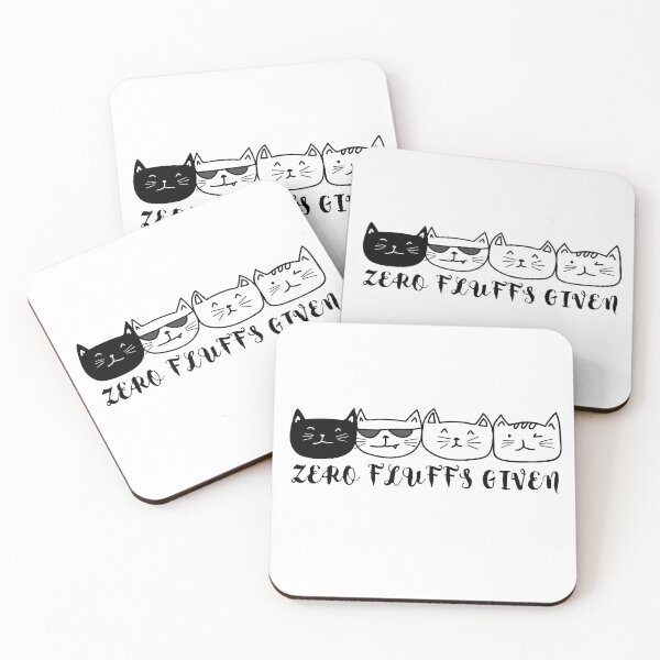 Item preview, Zero Fluffs Given Funny Cat designed and sold by teemenia.