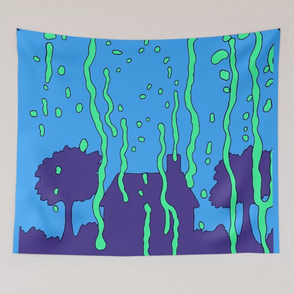 Item preview, Psychedelic Acid Rain designed and sold by katemargoli.