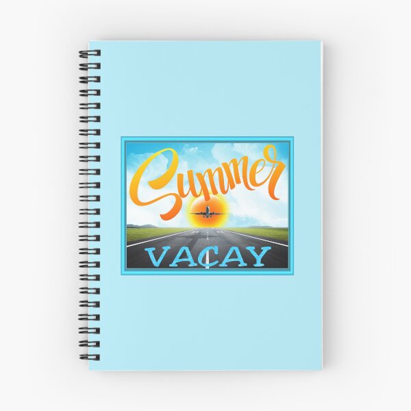 Item preview, Summer VACAY! (Daytime on Lt. Blue) designed and sold by PawsitiveMum.