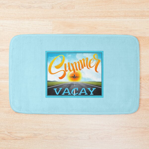 Item preview, Summer VACAY! (Daytime on Lt. Blue) designed and sold by PawsitiveMum.