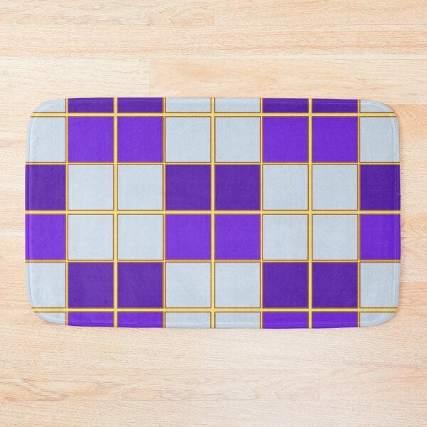 Item preview, Purple and soft blues checks designed and sold by andersonartist.