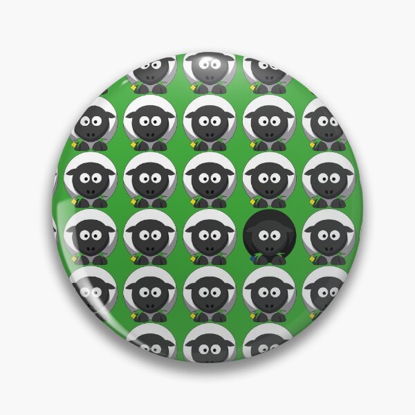 Item preview, Black Sheep Odd One Out designed and sold by MintGubbins.