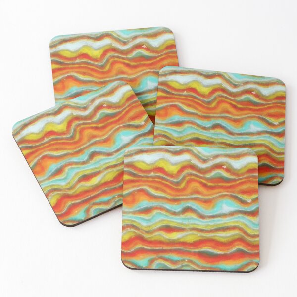 Item preview, brushed patterns horizontal waves designed and sold by Filigranas Digitales.